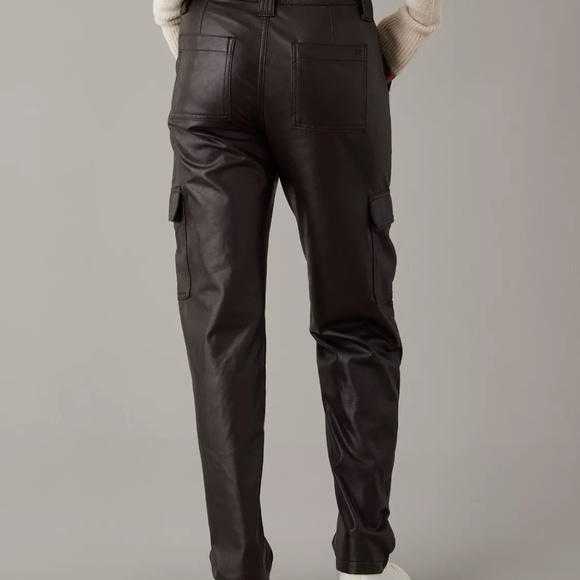 Chocolate Pleather pants - Picture 12 of 13